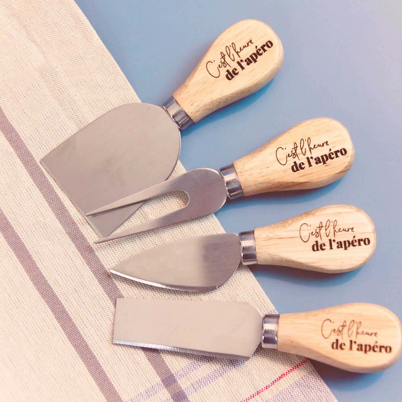 Charcuterie Set-Cheese Knives-C'est L'heure de l'apéro – C'est La Tee Shop