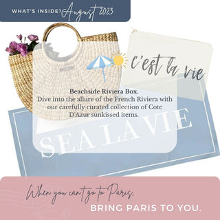 August French Riviera Take Me to Paris Box