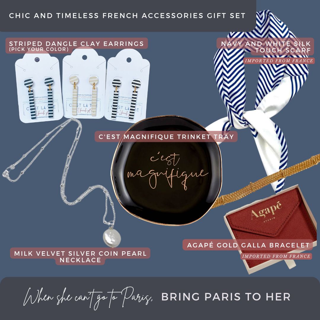 Chic and Timeless French Accessories Gift Set