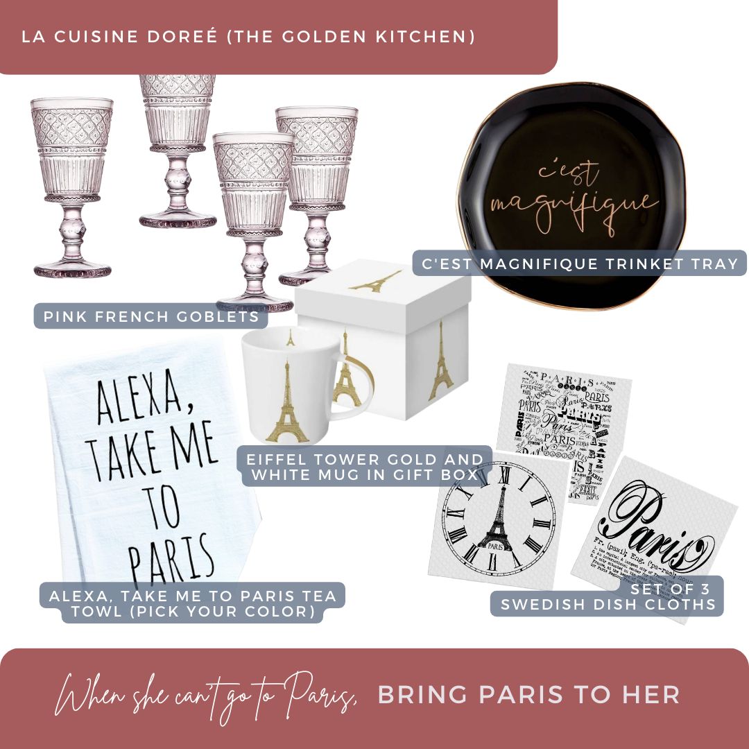 La Cuisine Dorée-The Golden Kitchen Gift Set