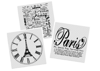 Paris Lovers Swedish Dish Cloth