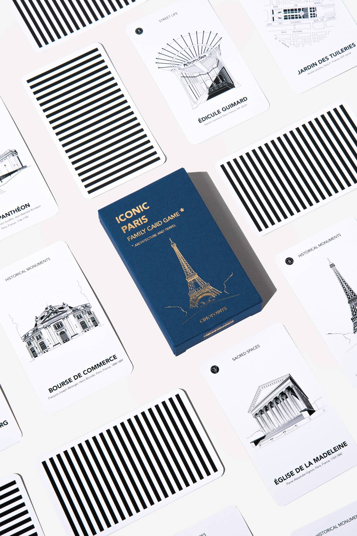 ICONIC PARIS card game