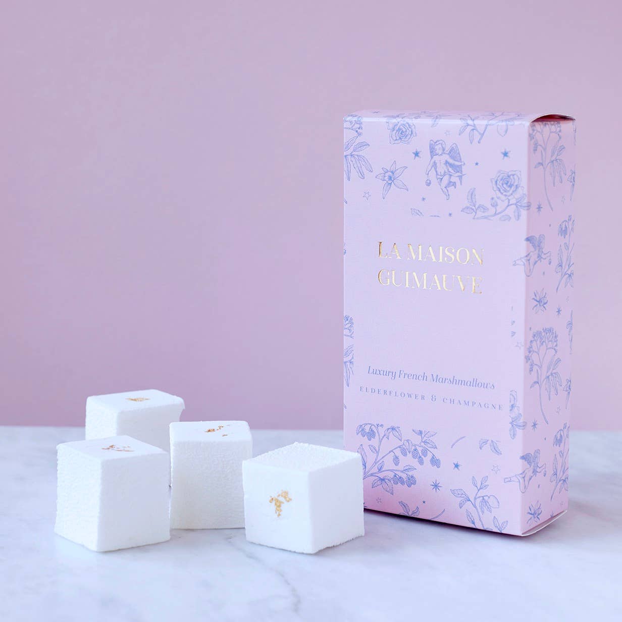Elderflower and Champagne Luxury French Marshmallows