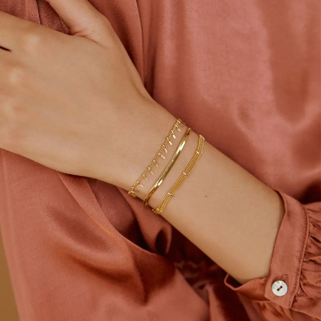French Gold Galla Bracelet - an exquisite piece of Parisian jewelry