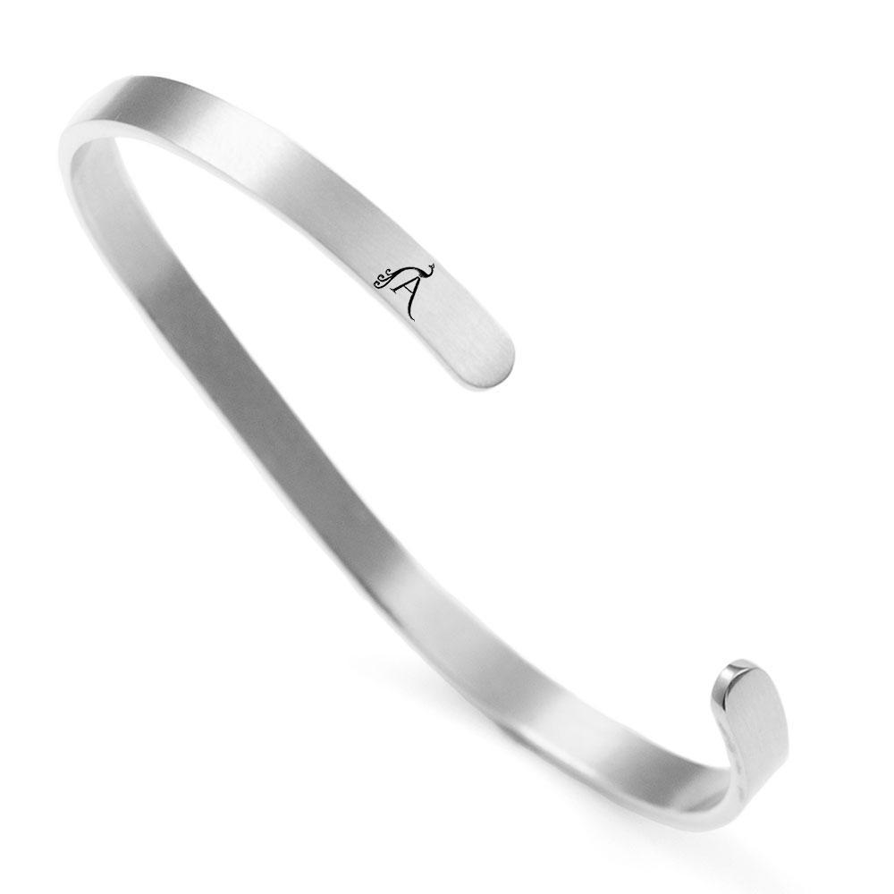 Bracelet Jonc Biche De Bere Paris - Couleur Argent, Design Français, Occasion Porté