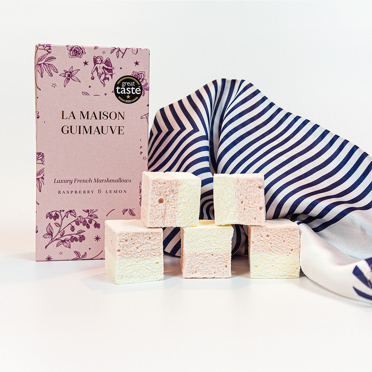 French Bundle Silk Scarf and French Marshmallows