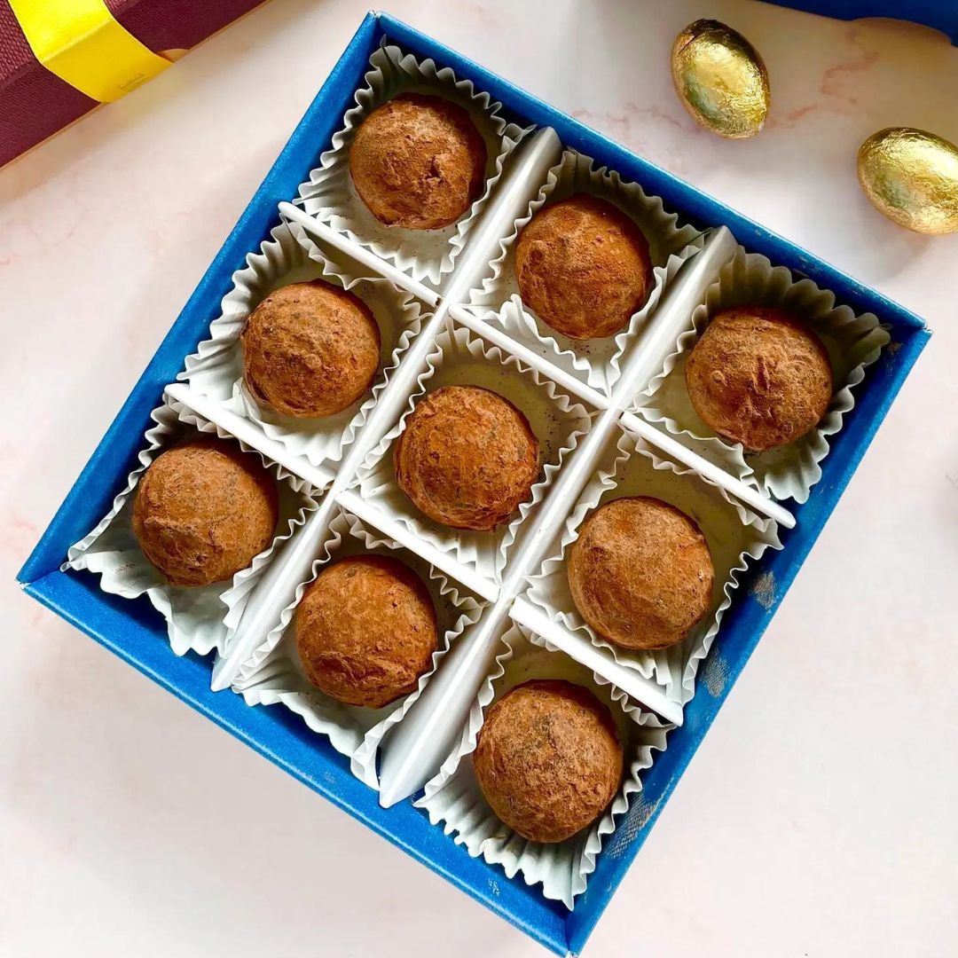 Salted Caramel Luxury French Inspired Truffles in a gift box
