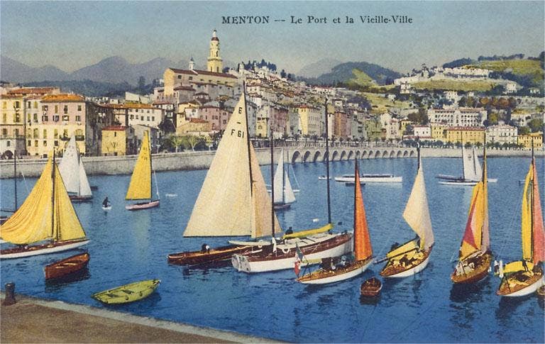 Postcard - France - Vintage Image - Menton