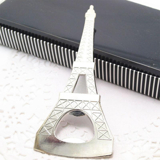 Eiffel Tower Bottle Opener Silver Paris France